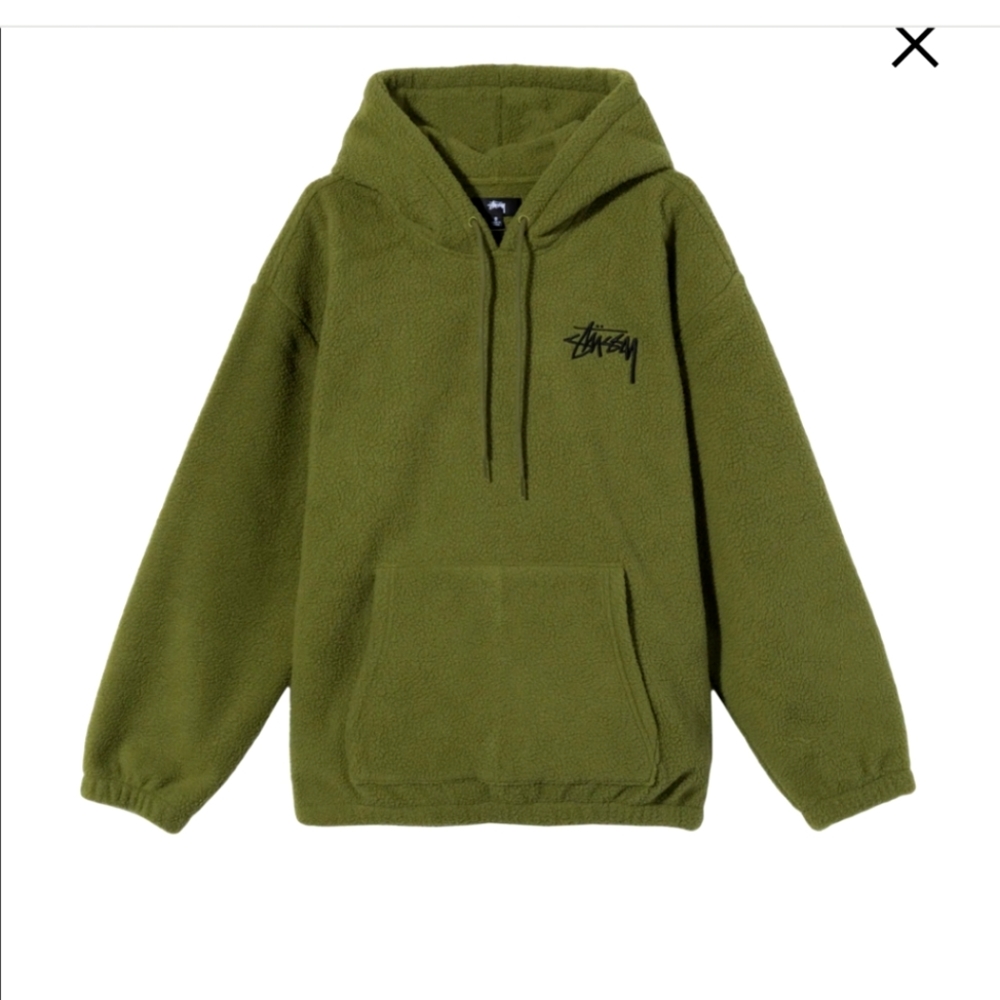 STUSSY BRONSON OVERSIDED HOODIE
